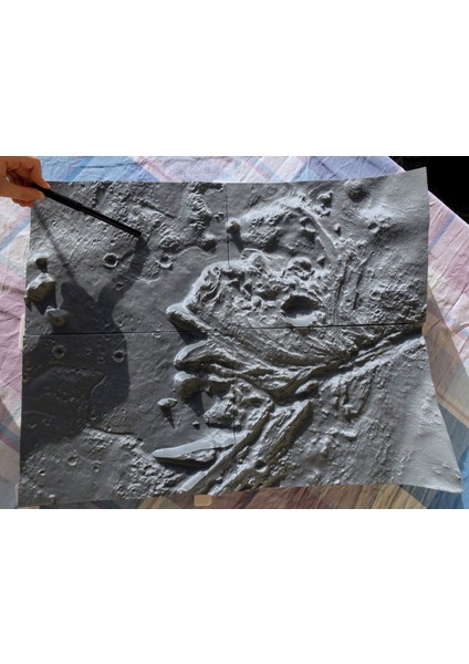 Mars Perseverance Rover Landing Sitesi Jezero Krater: Mars Dersi "nasa Mars Trek" ve Qgıs (Sadece Plastik Aparattır!!!) 3D fiyatları