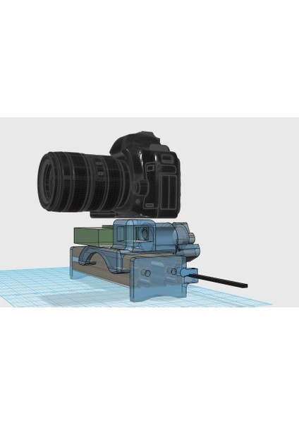 Timelapse Kamera Kaydırıcısı - Mckaye Slider Mkıı (Sadece Plastik Aparattır!!!) 3D