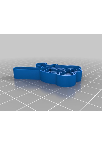 Hayvan Geçişi Buzlanma Damgası - Fermuar (Sadece Plastik Aparattır) 3D modelleri