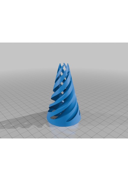 Koni Fidget Spiral Spinner (Sadece Plastik Aparattır) 3D fırsatları