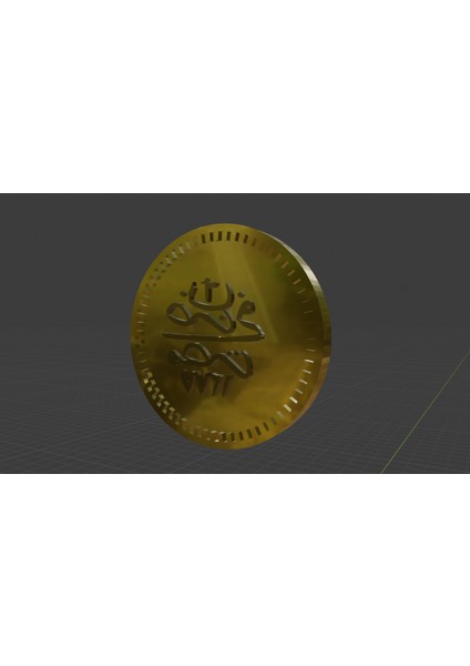 Osmanlı Madeni Para (Sadece Plastik Aparattır) 3D modelleri