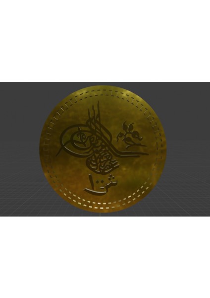 Osmanlı Madeni Para (Sadece Plastik Aparattır) 3D fırsatları