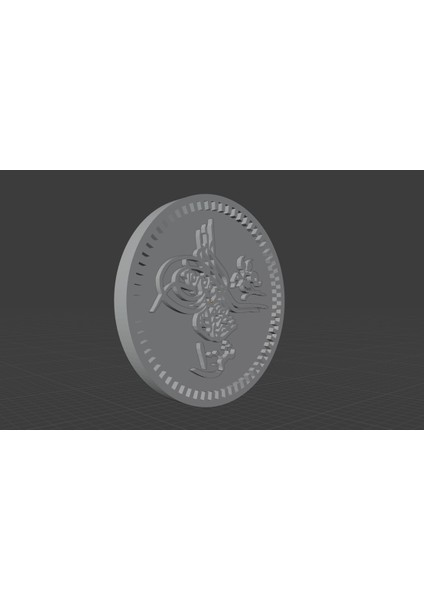 Osmanlı Madeni Para (Sadece Plastik Aparattır) 3D indirimleri