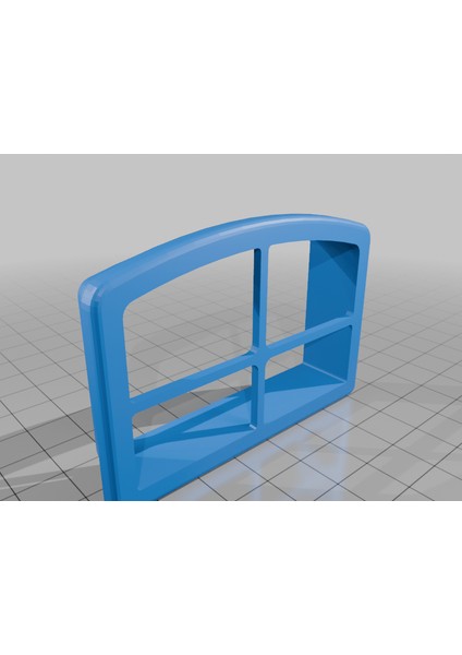 Kızak Kurabiye Kesici (3d Yapı) (Sadece Plastik Aparattır!!!) 3D indirimleri