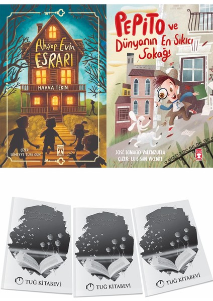 Ahşap Evin Esrarı ve Pepito ve Dünyanın En Sıkıcı Sokağı + Hediyeli
