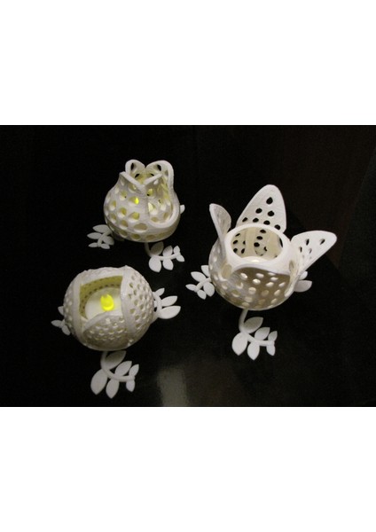 Sabah Çiçeği - "dönen Çiçekler - Küçük Işıklar Koleksiyonu" Nun Üçüncü Bir Nesnesi (Sadece Plastik Aparattır!!!) 3D fiyatları