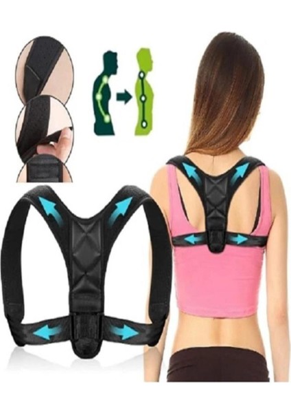 Unisex Ortopedik Dik Duruş Korse, Sağlıklı ve Duru Bir Vücut Için Destek