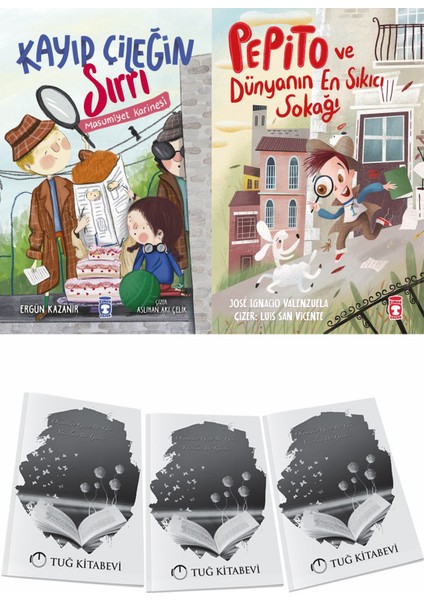 Kayıp Çileğin Sırrı ve Pepito ve Dünyanın En Sıkıcı Sokağı + Hediyeli