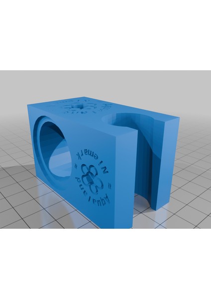 Duş Başlığı / Kelepçe (Sadece Plastik Aparattır!!!) 3D