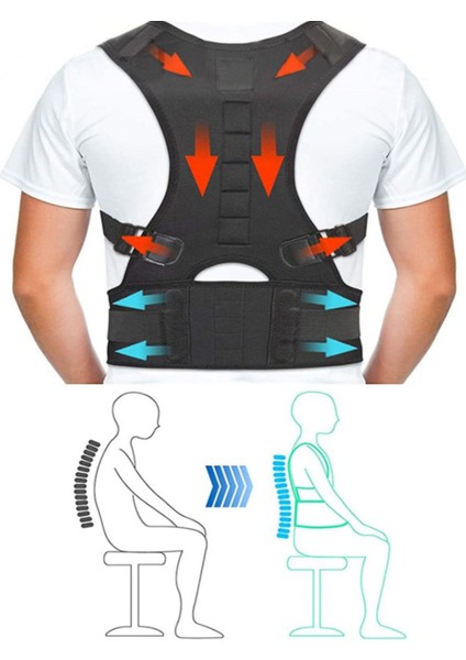Manyetik Dik Durum Korsesi, Ayarlanabilir, Yeni Nesil, Posture Desteği modelleri
