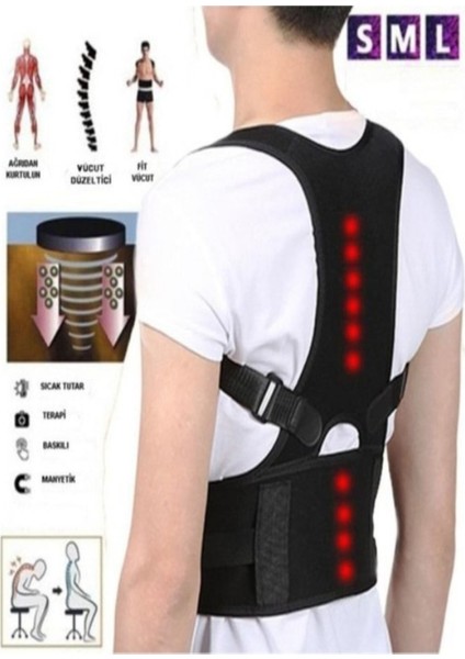 Manyetik Dik Durum Korsesi, Ayarlanabilir, Yeni Nesil, Posture Desteği fırsatları