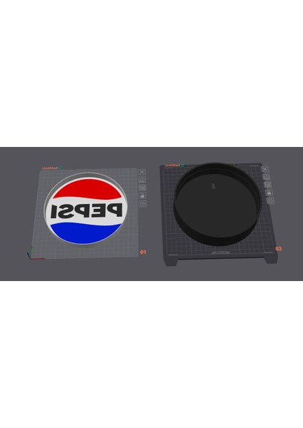 Pepsi Işık Kutusu (Sadece Plastik Aparattır!!!) 3D fiyatları