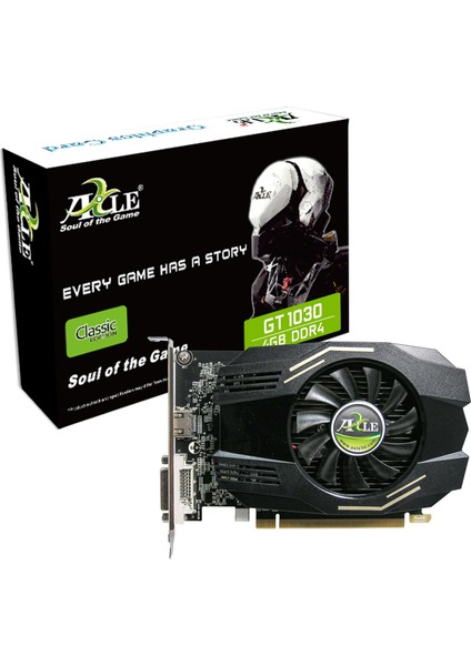 Geforce GT1030 4gb Ddr4 64BİT (AX-GT1030/4GD4P4DI)