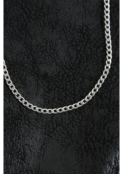 316L Çelik Ince Klasik Zincir Model Gümüş Renk Erkek Kolye - TJ-ERK1397 fiyatları