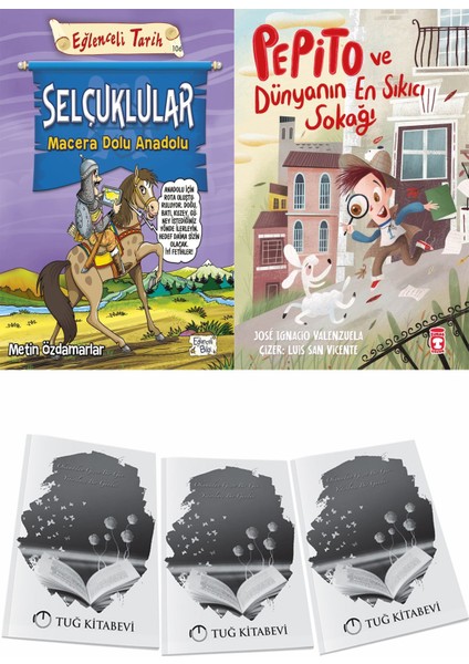 Selçuklular Macera Dolu Anadolu ve Pepito ve Dünyanın En Sıkıcı Sokağı + Hediyeli