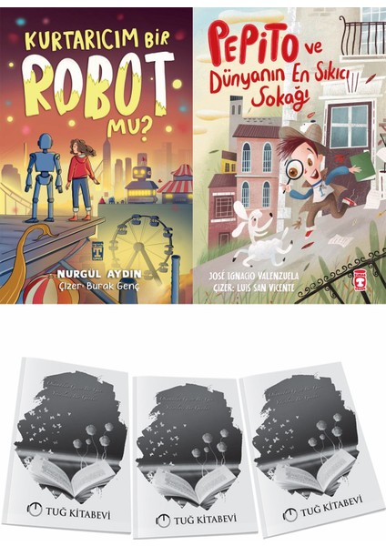Kurtarıcım Bir Robot Mu? ve Pepito ve Dünyanın En Sıkıcı Sokağı + Hediyeli
