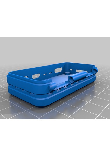 Raspberry Pi Sıfır/ Sıfır 2 W Snap-On Case Sağlam Stil (Sadece Plastik Aparattır) 3D modelleri