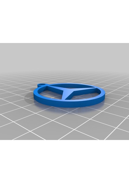 Formül E Keychain - Mercedes Eq Ekibi (Sadece Plastik Aparattır) 3D modelleri