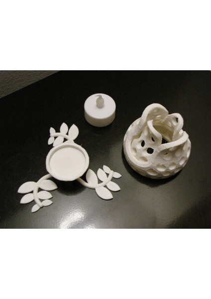 Down Flower - "dönen Çiçekler - Küçük Işıklar Koleksiyonu" Nun Ikinci Bir Nesnesi (Sadece Plastik Aparattır) 3D indirimleri