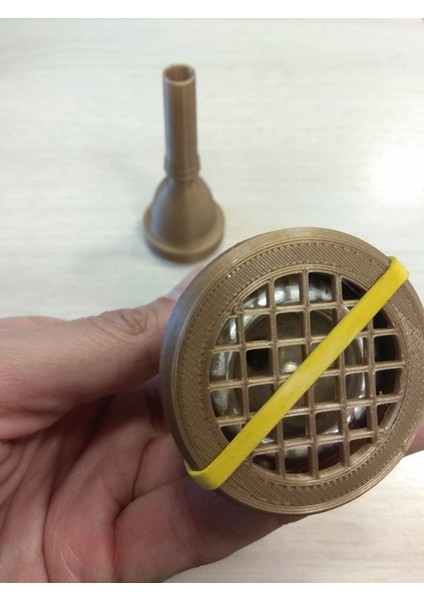 Trombon Ağızlık Zırhı (Sadece Plastik Aparattır) 3D