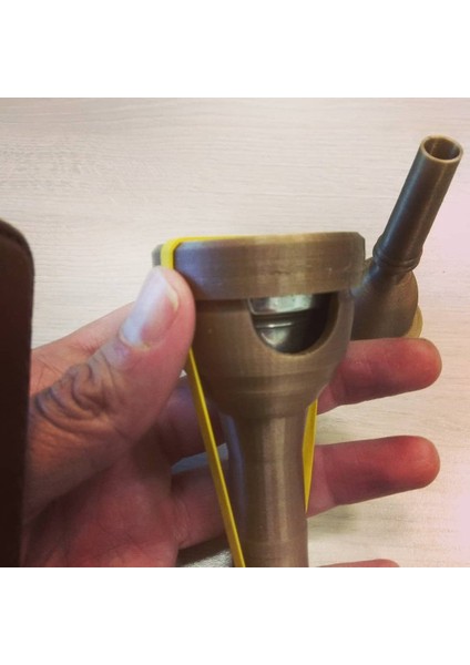 Trombon Ağızlık Zırhı (Sadece Plastik Aparattır) 3D