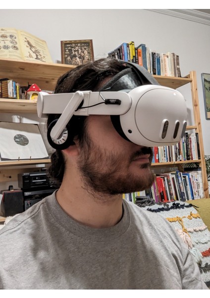 Quest 3 Koss Kulaklık Montajı (Sadece Plastik Aparattır) 3D modelleri