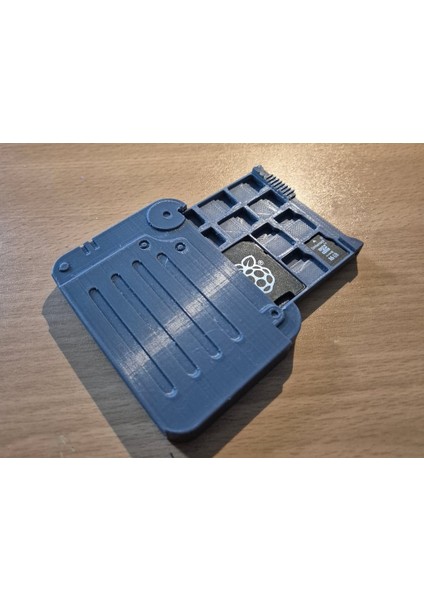 Fallout Holotape Microsd Kart Depolama *en Yeni Revizyon * (Sadece Plastik Aparattır!!!) 3D