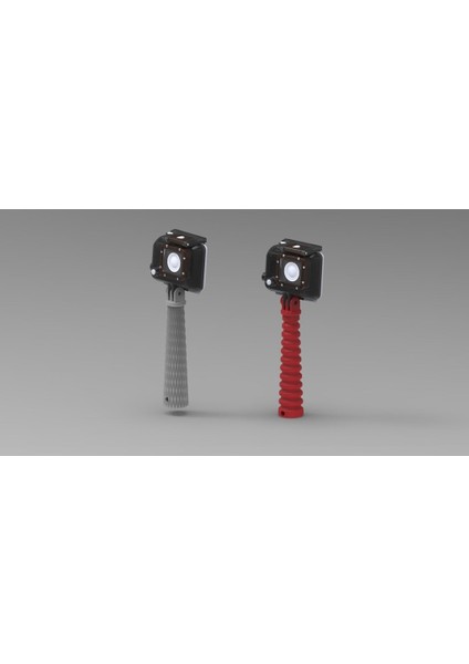 Gopro Tutar Stick Rig Selfie. (Sadece Plastik Aparattır) 3D