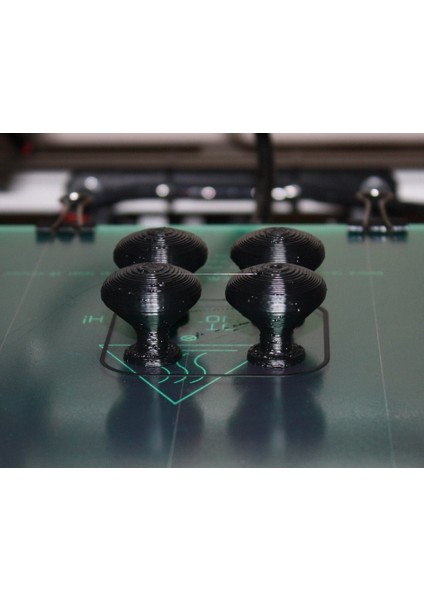 Basit Çekmece Düğmesi (Sadece Plastik Aparattır!!!) 3D