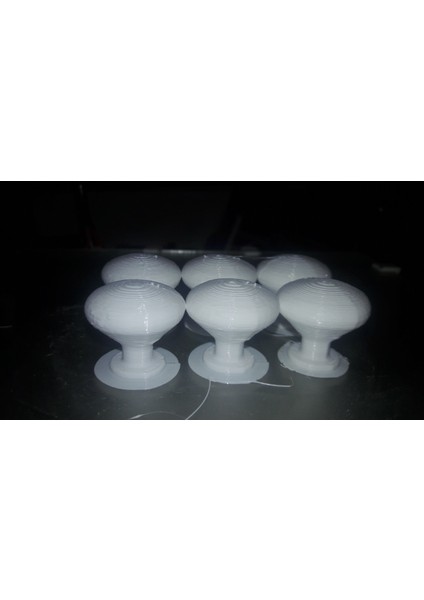 Basit Çekmece Düğmesi (Sadece Plastik Aparattır!!!) 3D modelleri