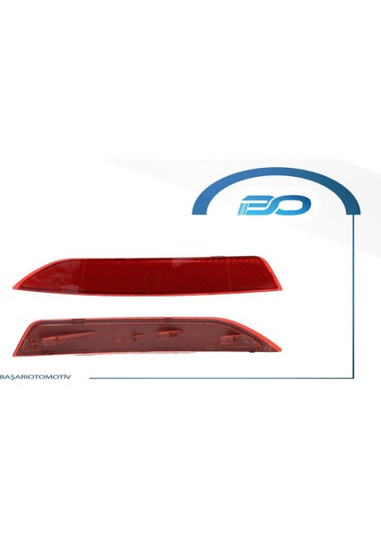 Arka Sol Tampon Reflektörü Volkswagen Jetta 4 2010 ve Sonrası