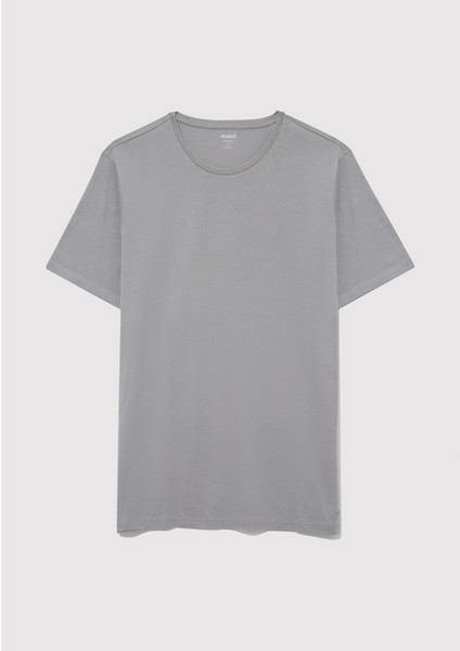3lü Bisiklet Yaka Erkek Basic Tişört 0611784-900