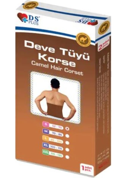 Doğal Deve Tüyü Korsesi No:4, Sağlıklı ve Rahat Destek Için Tasarlandı