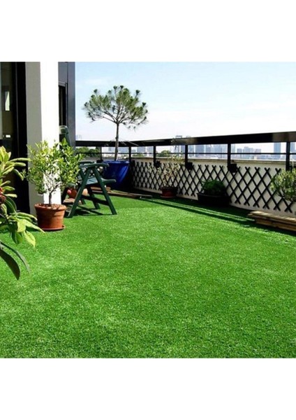 Canlı Yeşil Yapay Çim Halı 75 cm x 1 M, Sağlam ve Kolay Temizlenebilir fiyatları