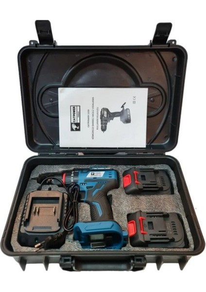 Kömürsüz Akülü Vidalama 20V 10MM Li-Ion Set, Güçlü ve Taşınabilir El Aleti