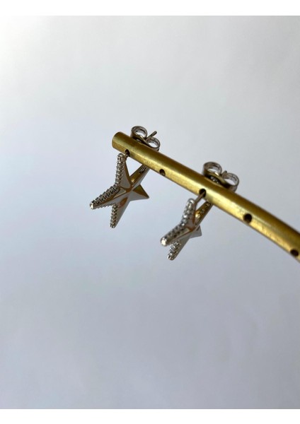 Xuping Zirkon Taşlı Zarif Silver Yıldız Küpe fiyatları