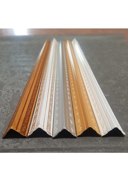 4X100 cm Bronz Köşe Profili Çıtası, Dayanıklı ve Şık Tasarım