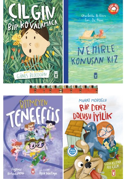 1. Sınıf-Çılgın Bir Kovalamaca,bir Deniz Dolusu Iyilik,nehirle Konuşan Kız,bitmeyen Teneffüs(4kitap)