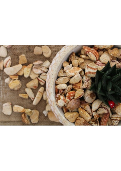 Sarı Çizgili Dolomit Taş 4 Kg, Bahçe, Dere, Akvaryum Için Uygun, 1-2 cm fırsatları