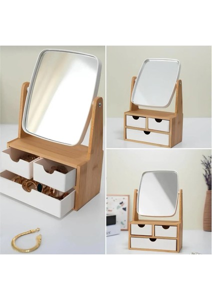 Ahşap 3 Çekmeceli Ayna fiyatları