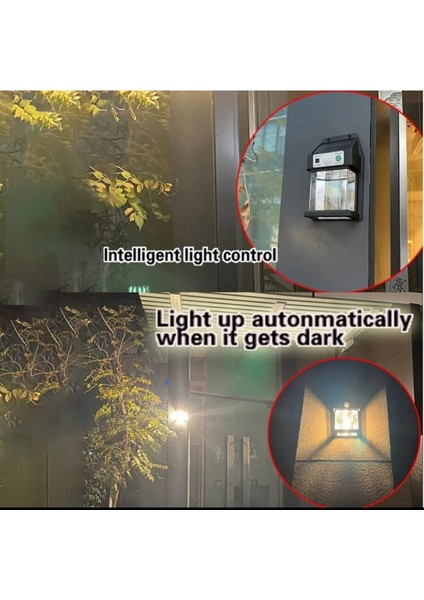 Hareket Sensörlü Dış Mekan Aydınlatması, 5W, 2 Led, Otomatik, Bahçe Için Mükemmel Seçim