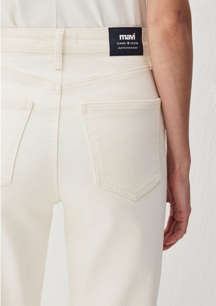 Sky Classic Denim Ekru Jean Pantolon 1010627-88689