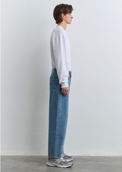 Mitte Street Indigo Mavi Denim Jean Pantolon 0010101-87669