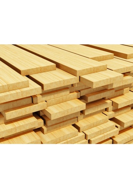 Silinmiş Çam Çıta, Tahta, Taslak, Kereste, Blok 3X8X50 Cm, 1 Adet
