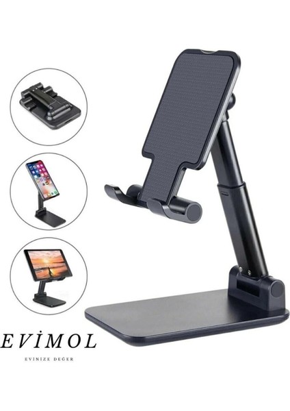 Iki Kademeli Masa Üstü Telefon Tutucu Stant Masaüstü Tablet Tutacak Şarj Stand fiyatları