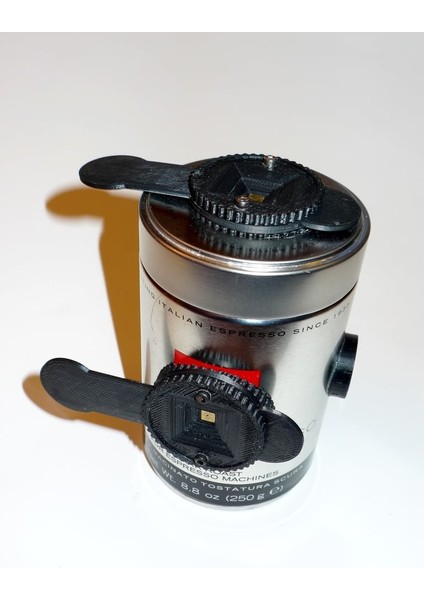 Coffeecam: Geniş Formatlı Iğne Deliği Için Bir Deklanşör (Plastik Aparattır!!!) 3D