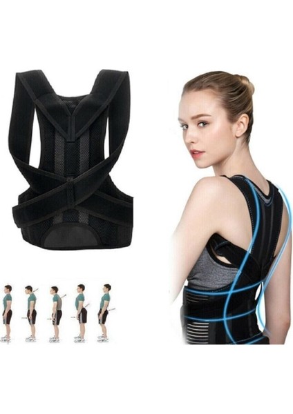 Dik Duruş Destekli Spor Bel ve Sırt Kemeri, Unisex Rahat Kullanım fırsatları