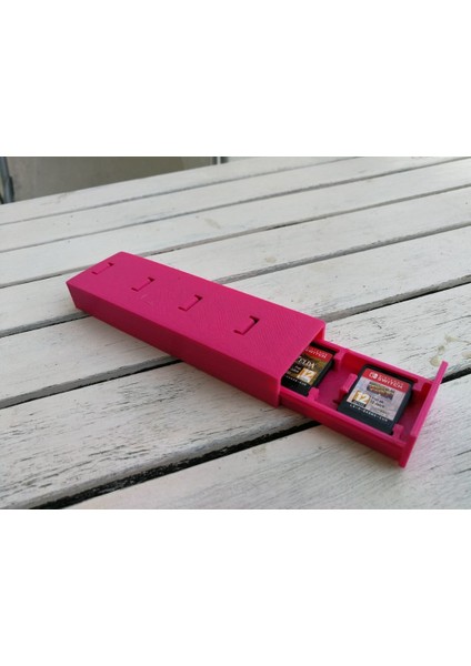 Nintendo Switch Oyun Kartı Sahibi - Çekmece Stili (Plastik Aparattır!!!) 3D