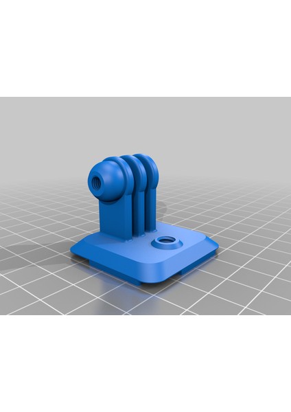 Gopro/ Actioncam Mount - Arca Swıss Hızlı Burmak Pik Tasarım Yakalama Klibi ile Uyumlu (Sadece Plastik Aparattır!!!) 3D modelleri