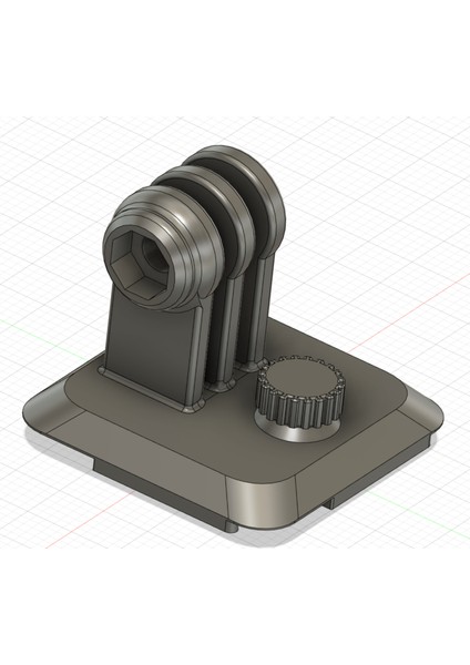 Gopro/ Actioncam Mount - Arca Swıss Hızlı Burmak Pik Tasarım Yakalama Klibi ile Uyumlu (Sadece Plastik Aparattır!!!) 3D fırsatları